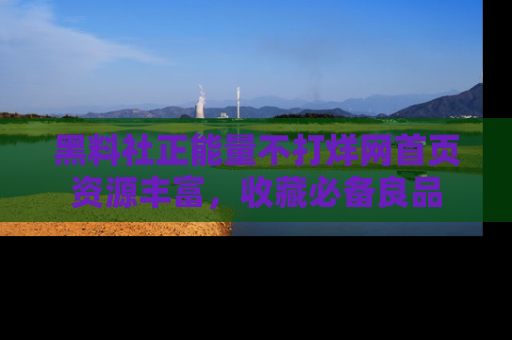 黑料社正能量不打烊网首页资源丰富，收藏必备良品