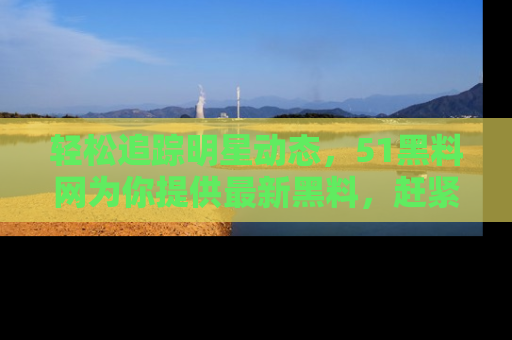 轻松追踪明星动态，51黑料网为你提供最新黑料，赶紧访问网址观看！